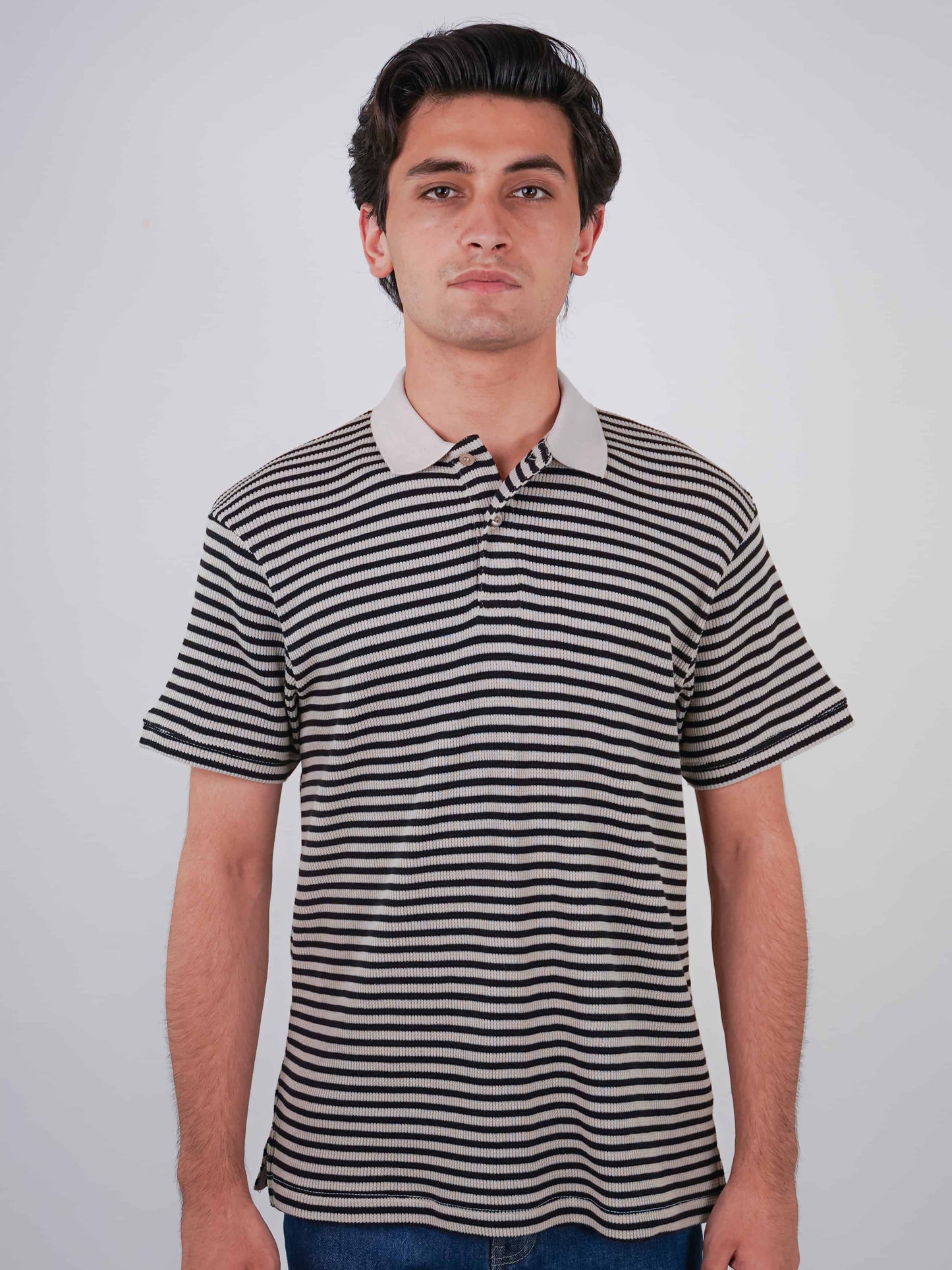 GREY & BLACK | POLO