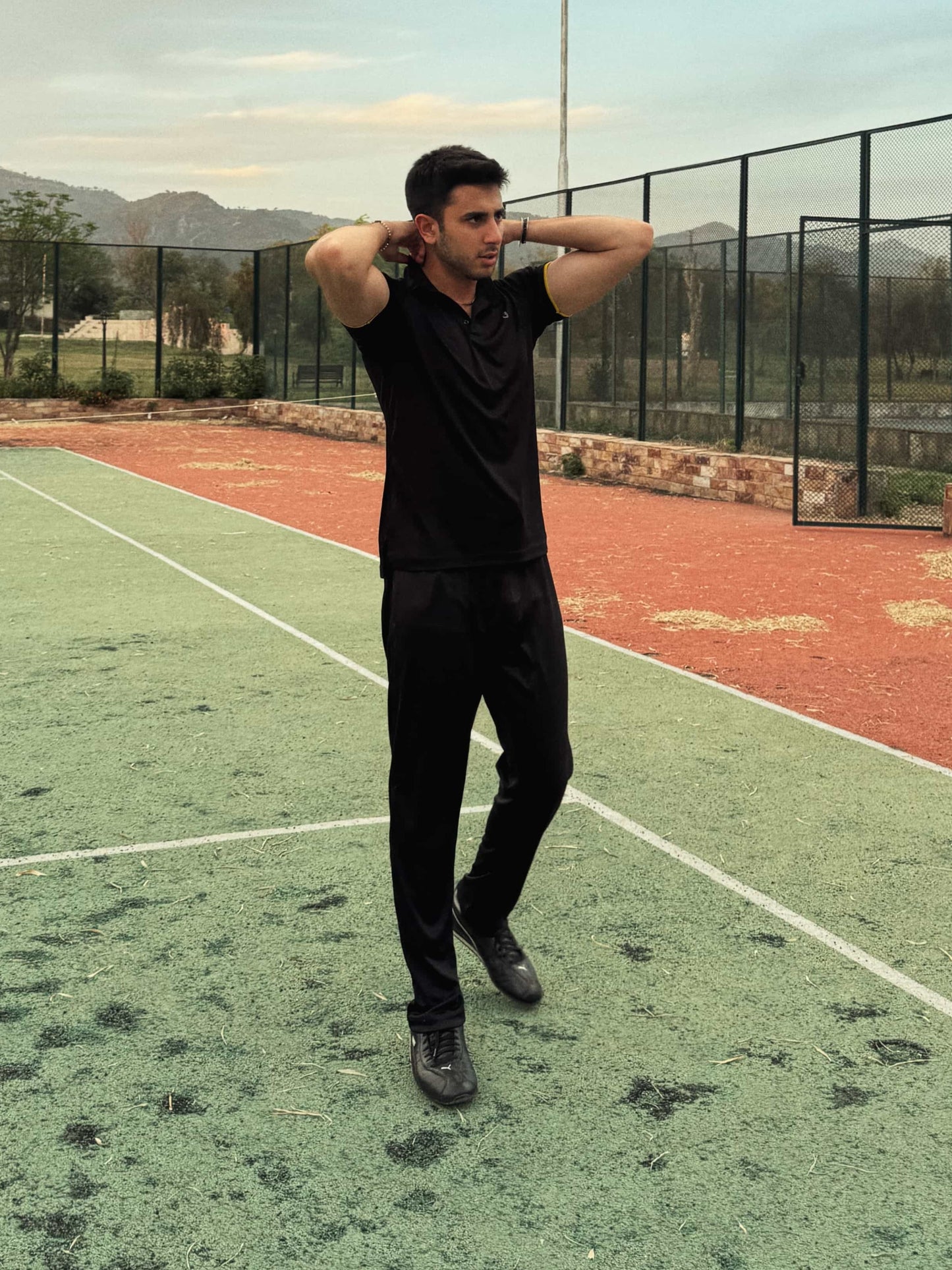 LEVI Black Trouser | Dry Fit