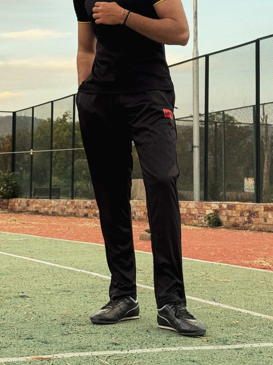 LEVI Black Trouser | Dry Fit