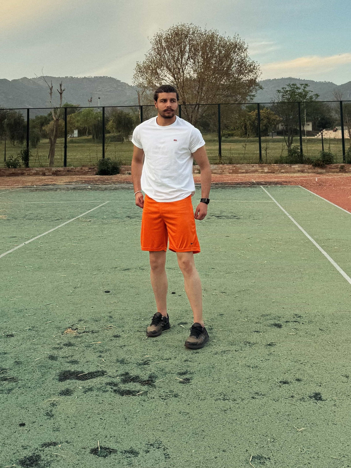 Summer Essentials Shorts | Orange Nik